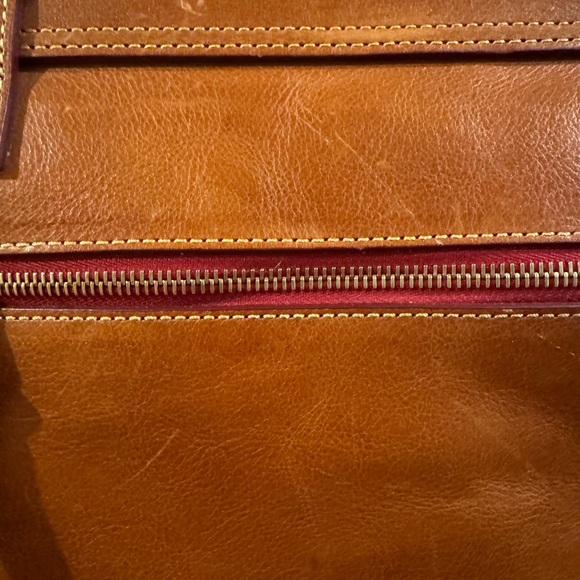 Dooney & Bourke Florentine Flap Tab Satchel - Picture 14 of 15